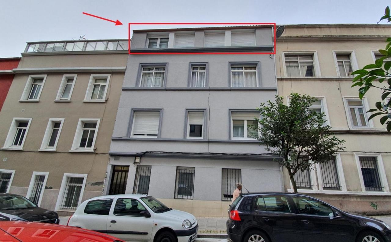 Ático Merced. Tranquilo y bien situado La Coruña Esterno foto